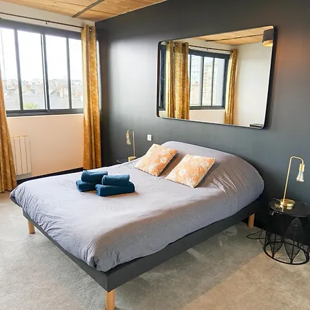 Magnifique Loft Urbain Centre, Gare Et Parking Prive Apartment
