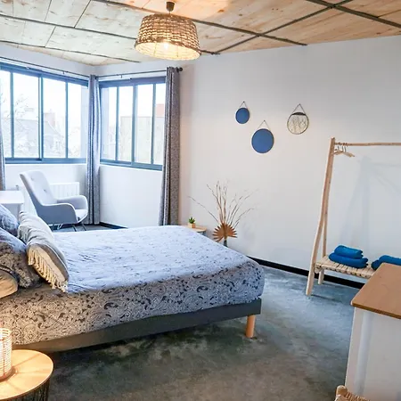 아파트 Magnifique Loft Urbain Centre, Gare Et Parking Prive *
