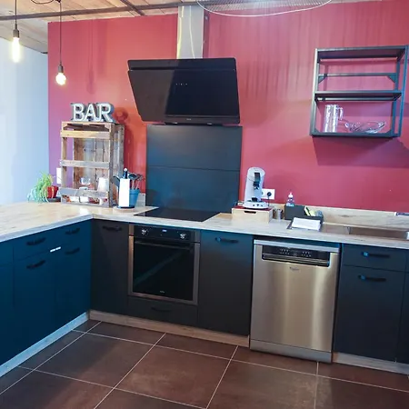 아파트 Magnifique Loft Urbain Centre, Gare Et Parking Prive 르망