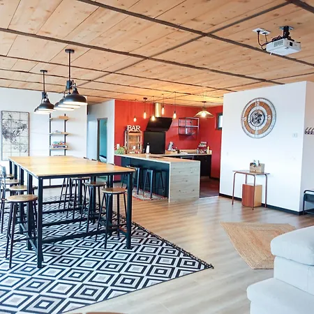 Magnifique Loft Urbain Centre, Gare Et Parking Prive 르망
