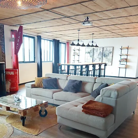 Magnifique Loft Urbain Centre, Gare Et Parking Prive 아파트